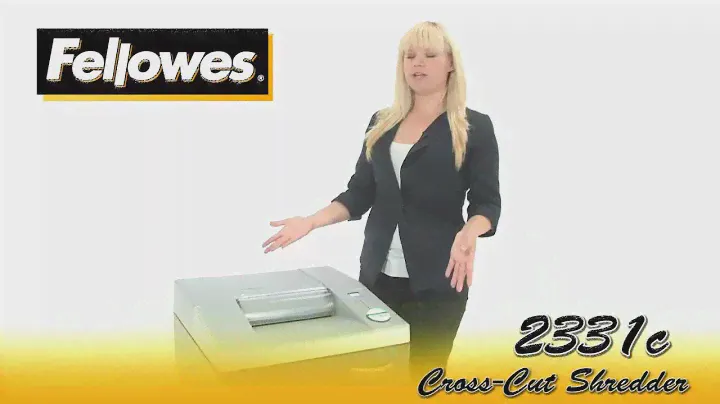 Fellowes 2331C Cross-Cut Shredder