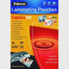 Пленка для ламинирования Fellowes (FS-53072) глянцевая, А6, 125 мкм, 100 шт.
