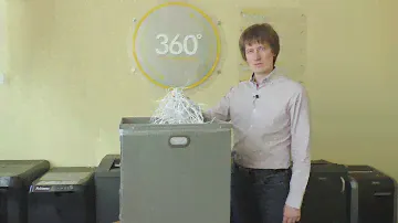 Fellowes.  Сравнение продольной и перекрёстной резки