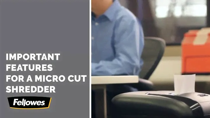 A Micro Cut Shredder with High Performance Features- Powershred® 465Ms Micro Cut Shredder