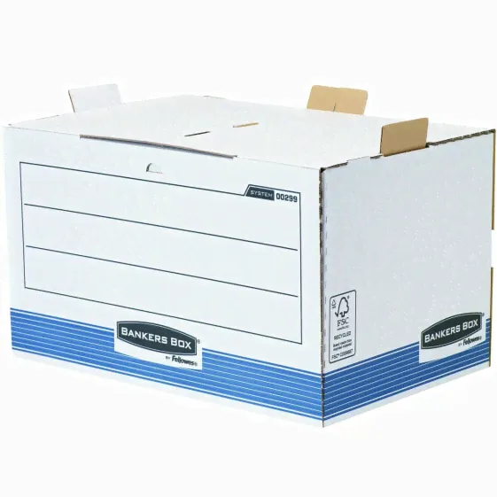 Файловый ящик Fellowes Синий Белый A4 33,5 x 55,7 x 38,9 cm-1