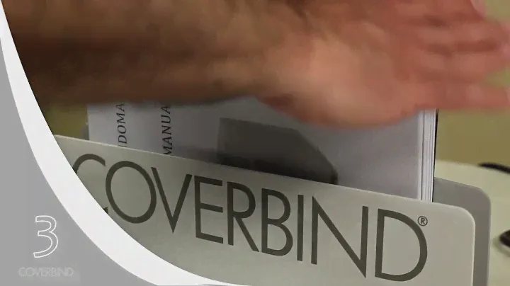 Coverbind 5000 HowTo Bind Regular Documents