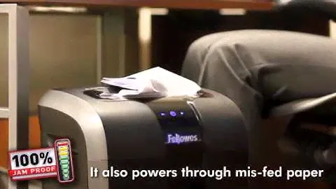 Fellowes® Powershred® 73Ci Cross-Cut Shredder Demo - UK